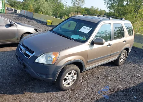 2003 Honda Cr-V Ex из США, поврежденный, VIN SHSRD78833U127371
